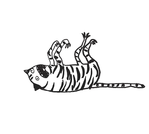 Стикерпак Anxious Tigers для Telegram — скачать