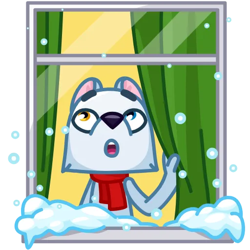 ❄️ Эмодзи «Arctic Fox» для Telegram