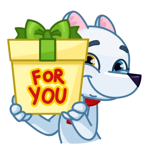 🎁 Эмодзи «Arctic Fox» для Telegram