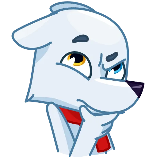 🤔 Эмодзи «Arctic Fox» для Telegram