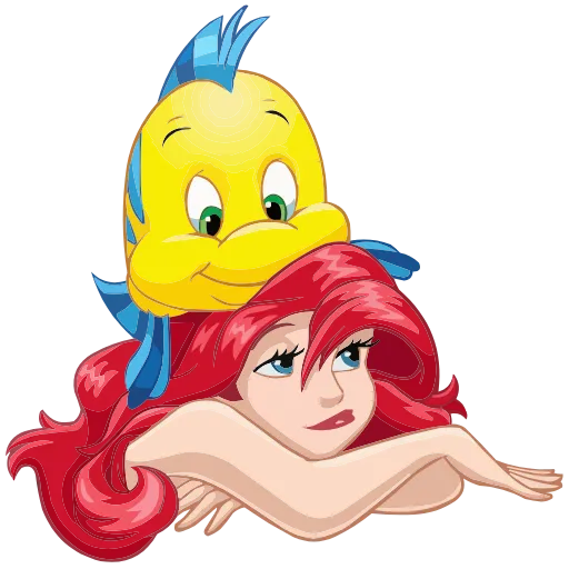 😮‍💨 Эмодзи «Ариэль» для Telegram