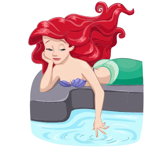 🤔 Эмодзи «Ариэль» для Telegram