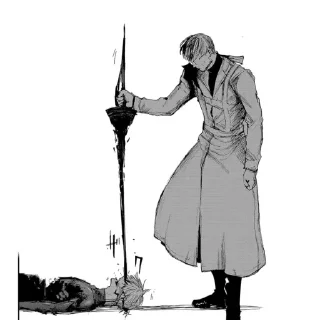 🫥 Стикер «Арима Кишо / Arima Kisho» для Telegram