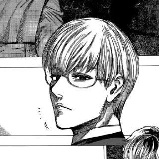 🫤 Стикер «Арима Кишо / Arima Kisho» для Telegram