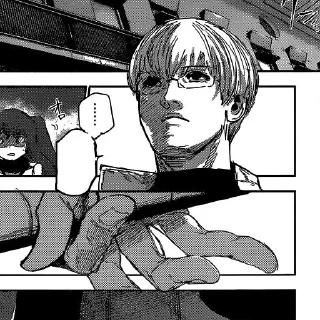 🫤 Стикер «Арима Кишо / Arima Kisho» для Telegram