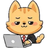 💻 Эмодзи «Набор эмоджи с милым котиком Ароном» для Telegram