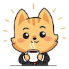 😃 Эмодзи «Набор эмоджи с милым котиком Ароном» для Telegram