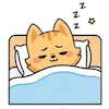 😘 Эмодзи «Набор эмоджи с милым котиком Ароном» для Telegram
