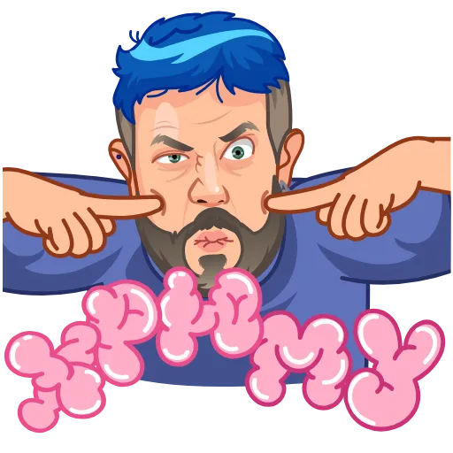 🤪 Эмодзи «Артемий Лебедев» для Telegram