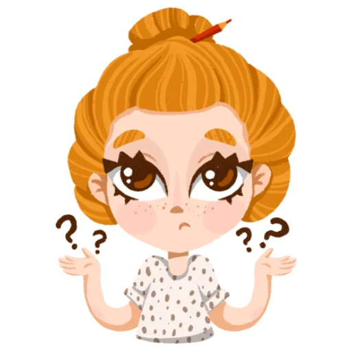 🤷‍♀️ Стикер «I&;m an artist» для Telegram