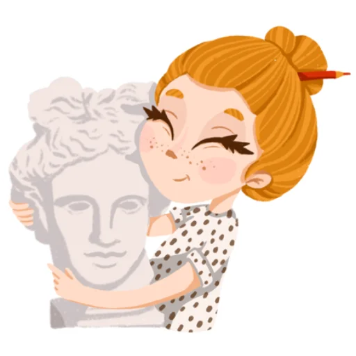 🤗 Стикер «I&;m an artist» для Telegram