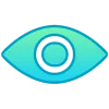 Эмодзи Сине-зелёный градиент для Telegram — скачать