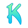 🤩 Эмодзи «Сине-зелёный градиент» для Telegram