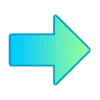 🤩 Эмодзи «Сине-зелёный градиент» для Telegram