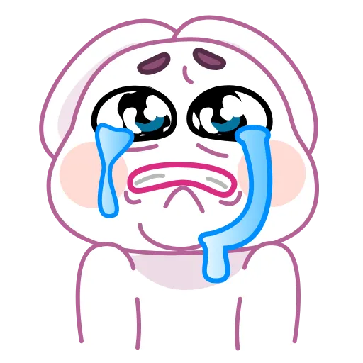 😭 Эмодзи «Asian Bunny» для Telegram