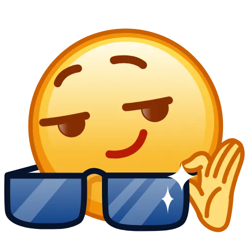 😎 Эмодзи «Manga Emoji» для Telegram