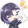 🤗 Эмодзи «Asoul一期装扮Emoji» для Telegram