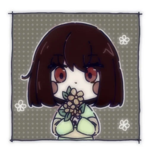 💔 Стикер «Asriel and Chara» для Telegram
