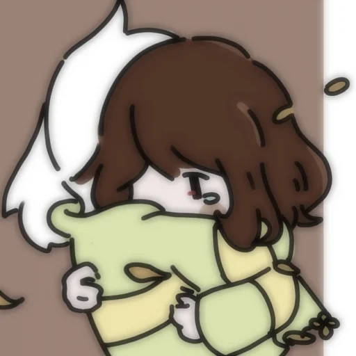 Стикерпак Asriel and Chara для Telegram — скачать