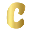 😊 Эмодзи «Золотые буквы» для Telegram