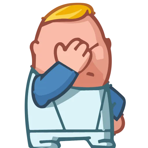 🤦‍♂️ Эмодзи «Astronaut Alex» для Telegram