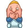 🤮 Эмодзи «Космонавт Жум» для Telegram