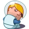🥹 Эмодзи «Космонавт Жум» для Telegram