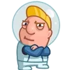 🤷‍♀️ Эмодзи «Космонавт Жум» для Telegram