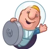 👋 Эмодзи «Космонавт Жум» для Telegram