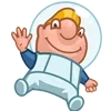 👋 Эмодзи «Космонавт Жум» для Telegram