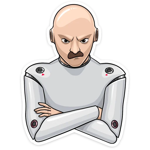 😠 Стикер «Atomic Heart» для Telegram