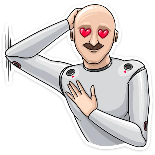 😍 Стикер «Atomic Heart» для Telegram