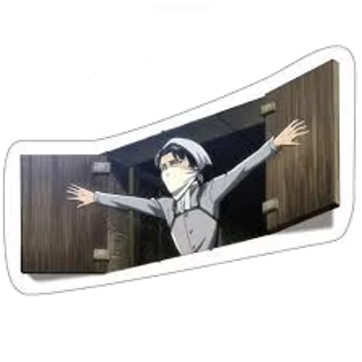 😷 Стикер «AttackOnTitan» для Telegram
