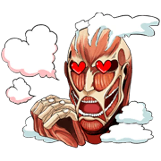 😍 Стикер «AttackOnTitan» для Telegram