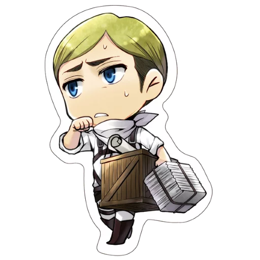 😓 Стикер «AttackOnTitan» для Telegram