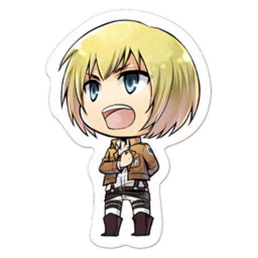 👊 Стикер «AttackOnTitan» для Telegram