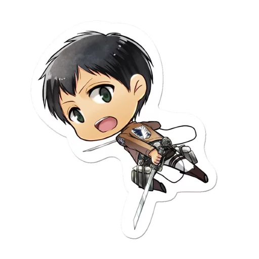 😧 Стикер «AttackOnTitan» для Telegram