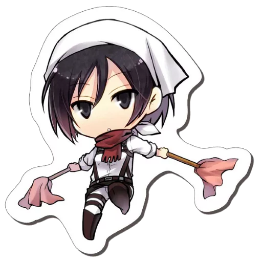 🍃 Стикер «AttackOnTitan» для Telegram