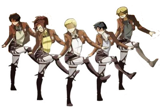 👫 Стикер «AttackOnTitan» для Telegram