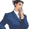 🤔 Эмодзи «Ace Attorney» для Telegram