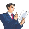 Эмодзи Ace Attorney для Telegram — скачать
