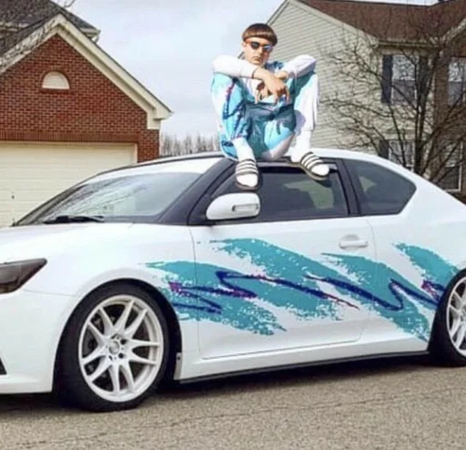 🚗 Стикер «Oliver Tree» для Telegram