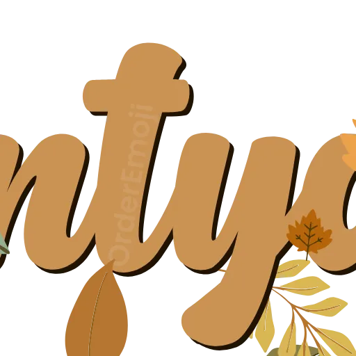 🍂 Эмодзи «Осень» для Telegram