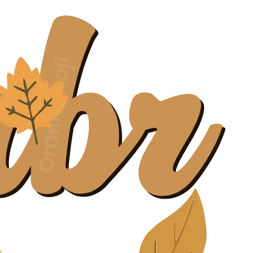 🍂 Эмодзи «Осень» для Telegram