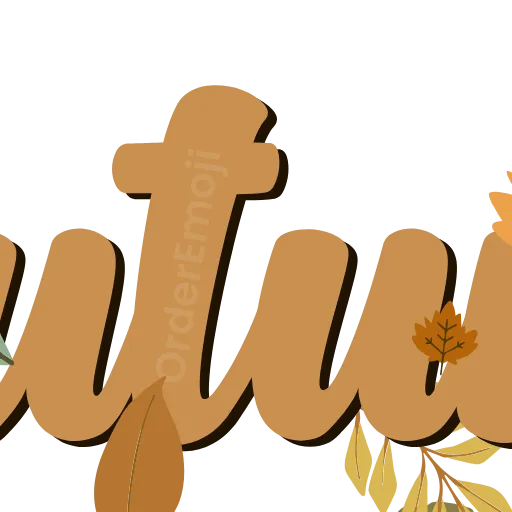 🍂 Эмодзи «Осень» для Telegram