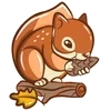 🐿 Эмодзи «🌟 autumn - осень» для Telegram