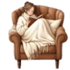 🛋 Эмодзи «#aesthetic #decor #fonts #static #vibes» для Telegram