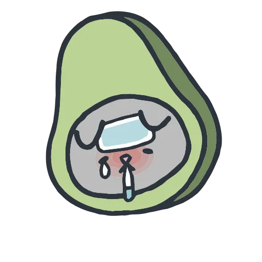 🥑 Эмодзи «Avocatto» для Telegram