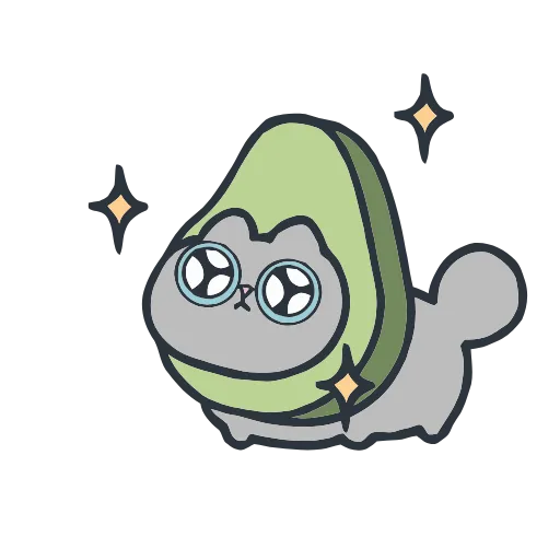 🥑 Эмодзи «Avocatto» для Telegram