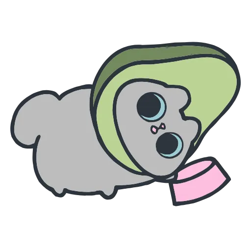 🥑 Эмодзи «Avocatto» для Telegram